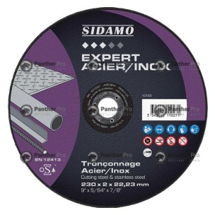 25 DISQ TRONÇ ACIER/INOX EXPERT  D.230X2